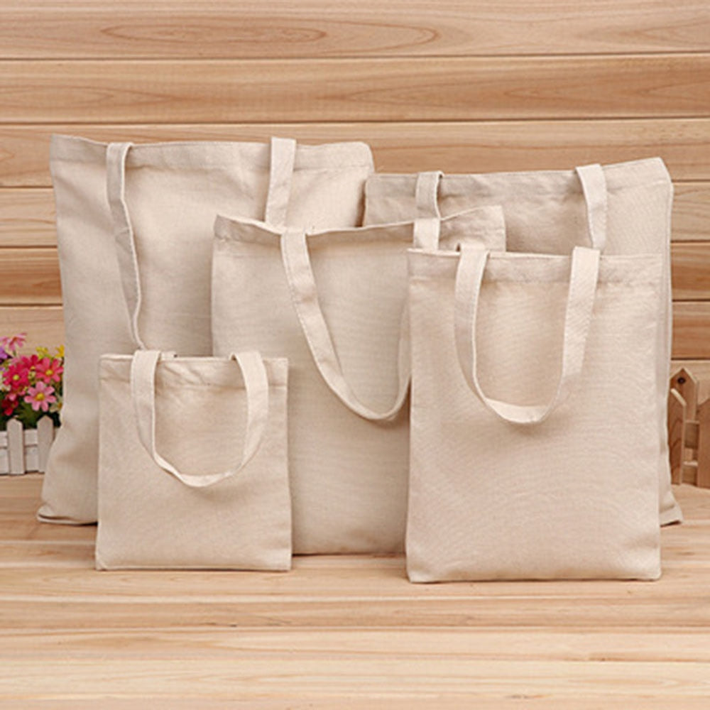 Reusable Shopper Canvas Tote