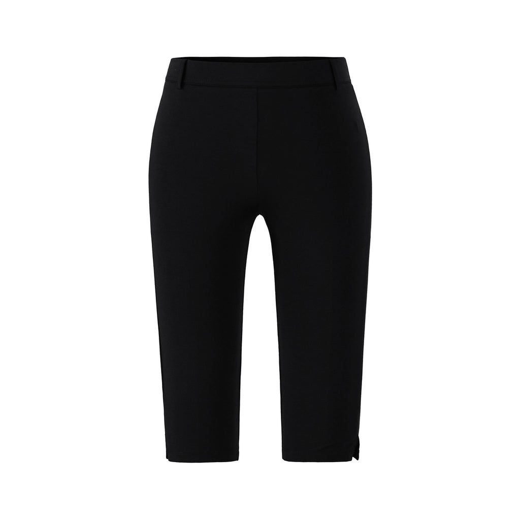 Elastic Cropped Pants
