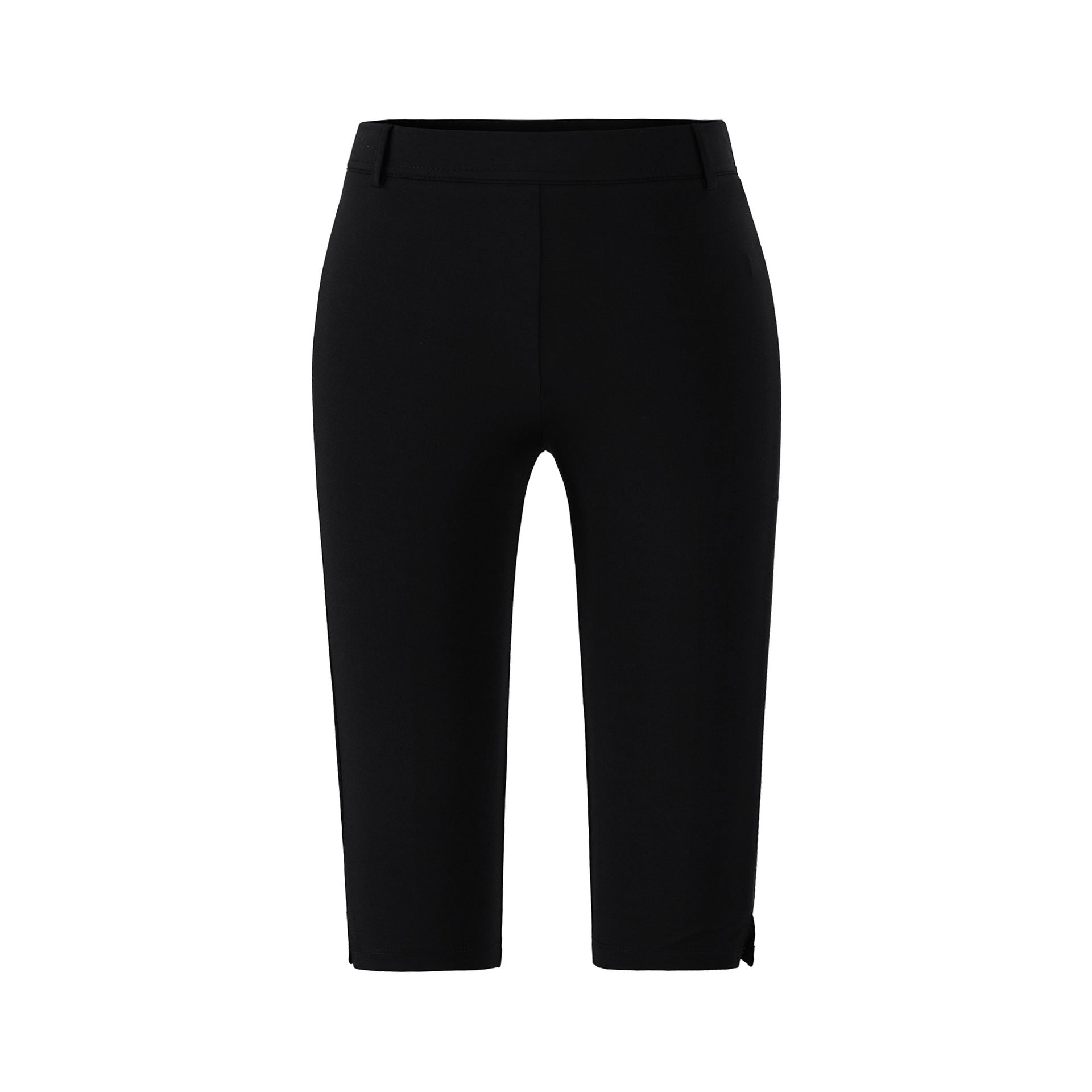 Elastic Cropped Pants