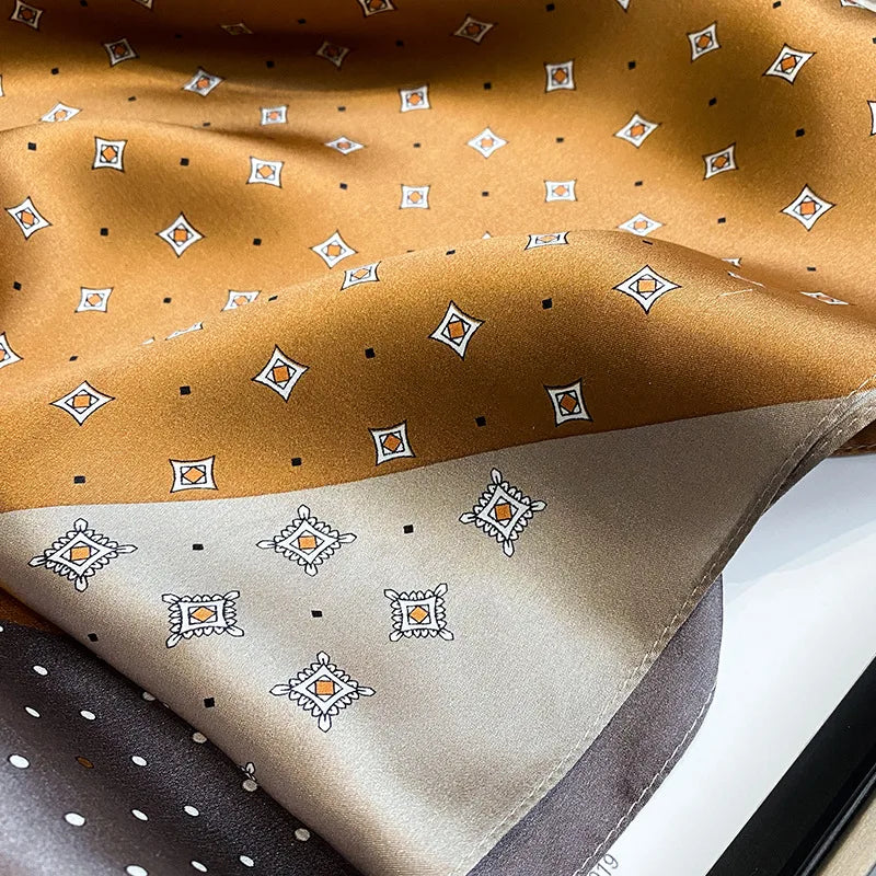 Luxury Silk Scarf Shawl