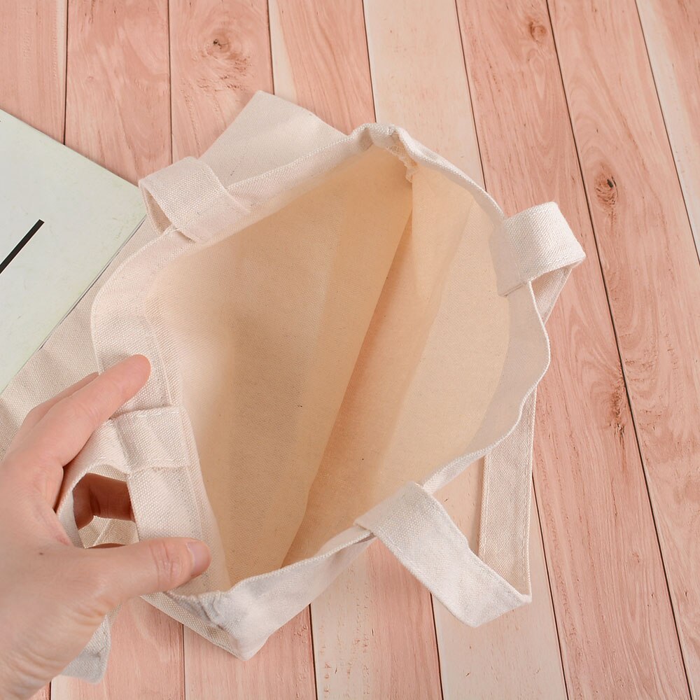 Reusable Shopper Canvas Tote