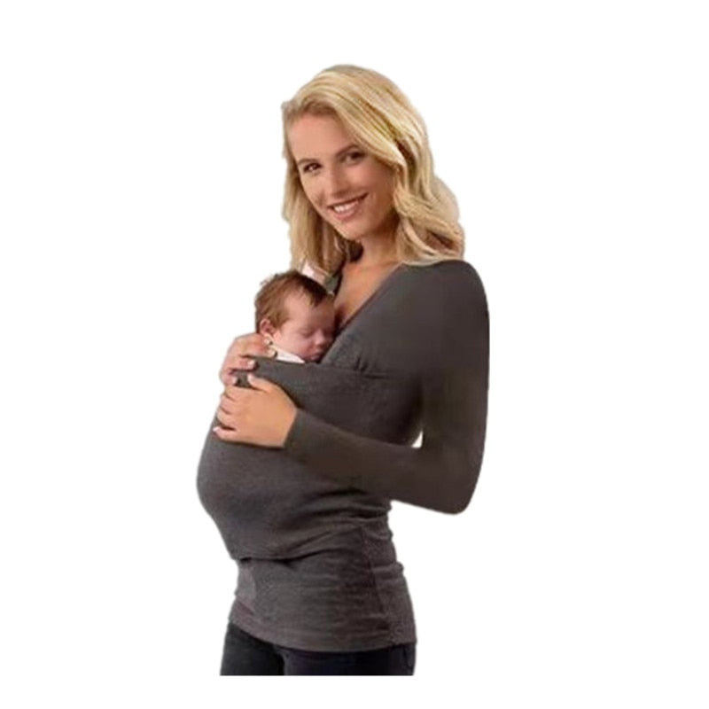 Kangaroo Pocket Maternity Tee