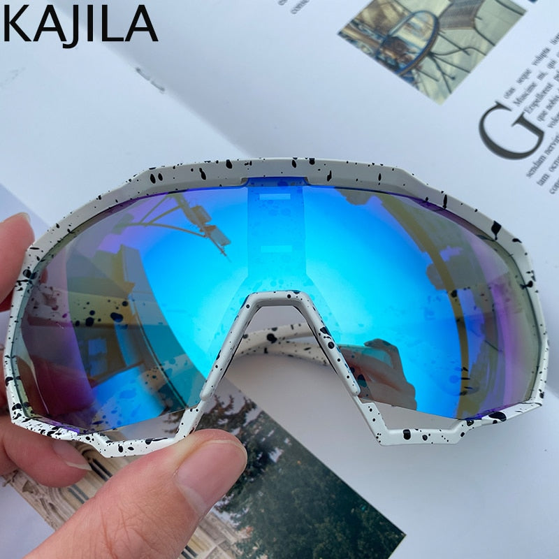 Oversized Shield Sunglasses