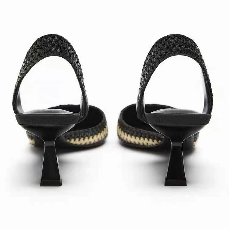 Kitten Heel Slingbacks