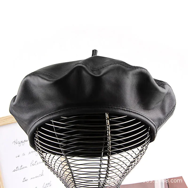 Vintage Sheepskin Beret