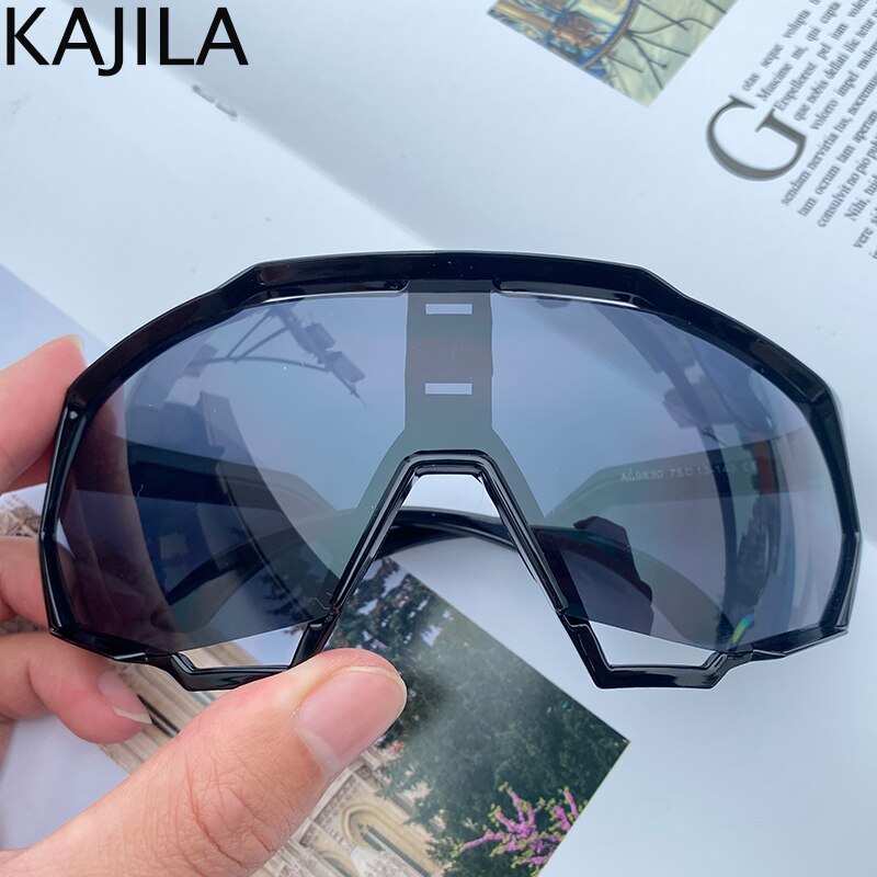 Oversized Shield Sunglasses