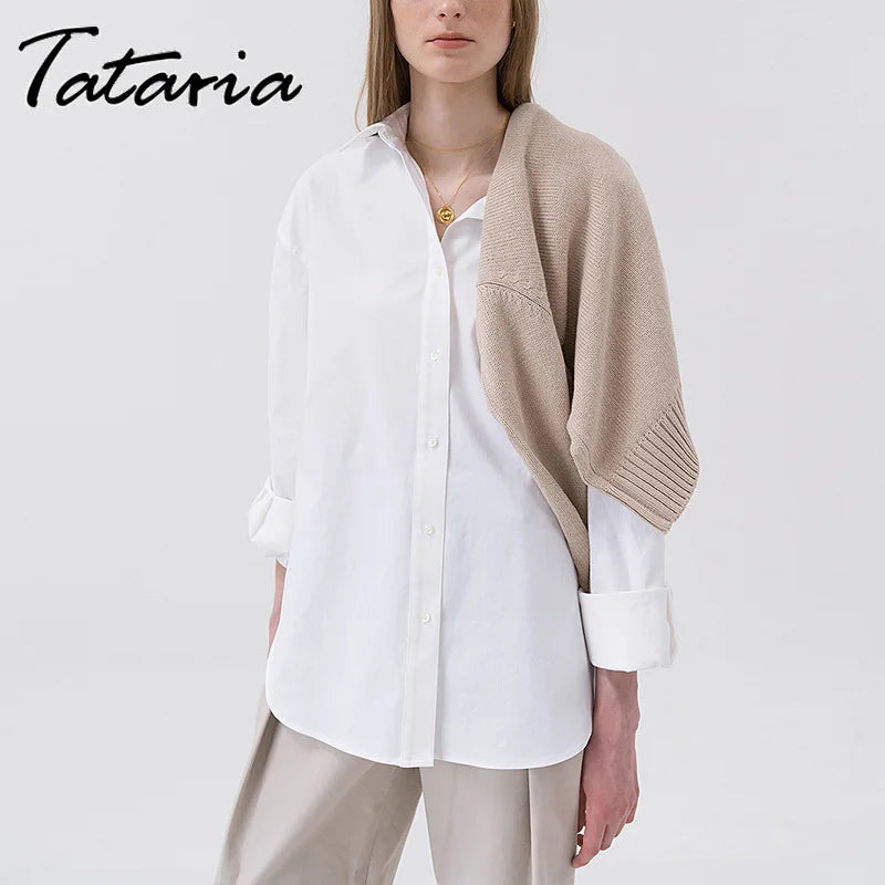 Oversized White Shirt
