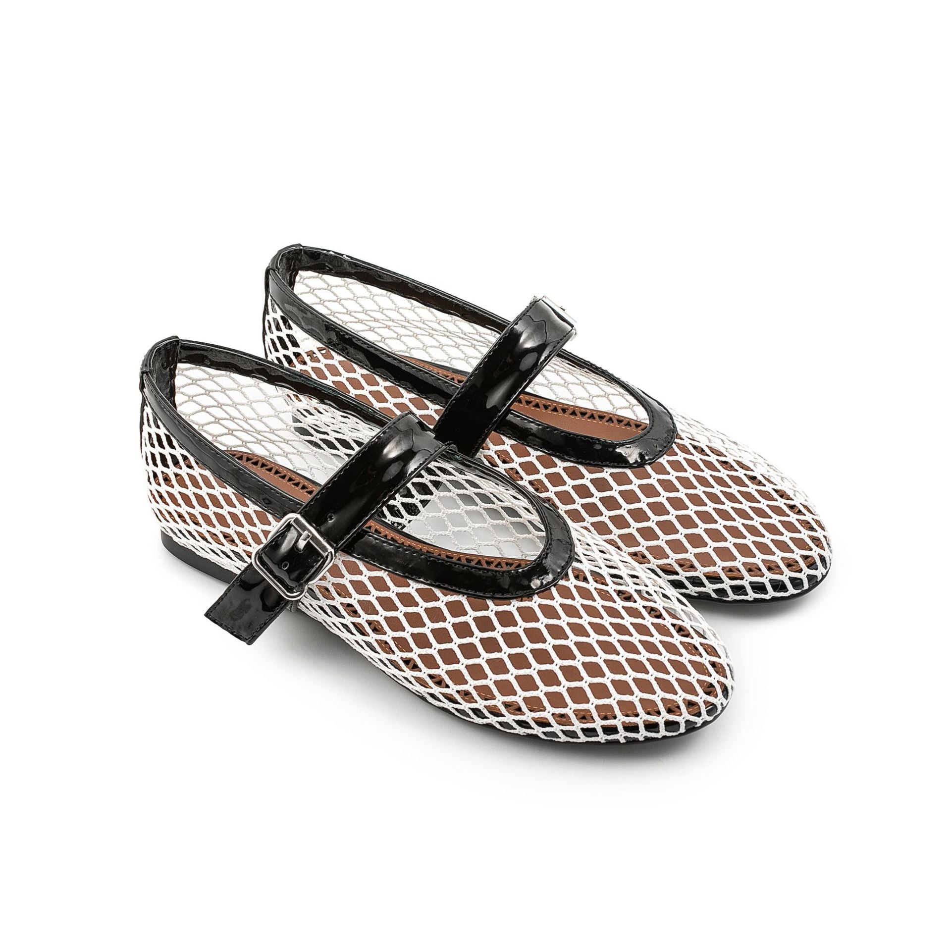 Mary Jane Mesh Ballet Flats