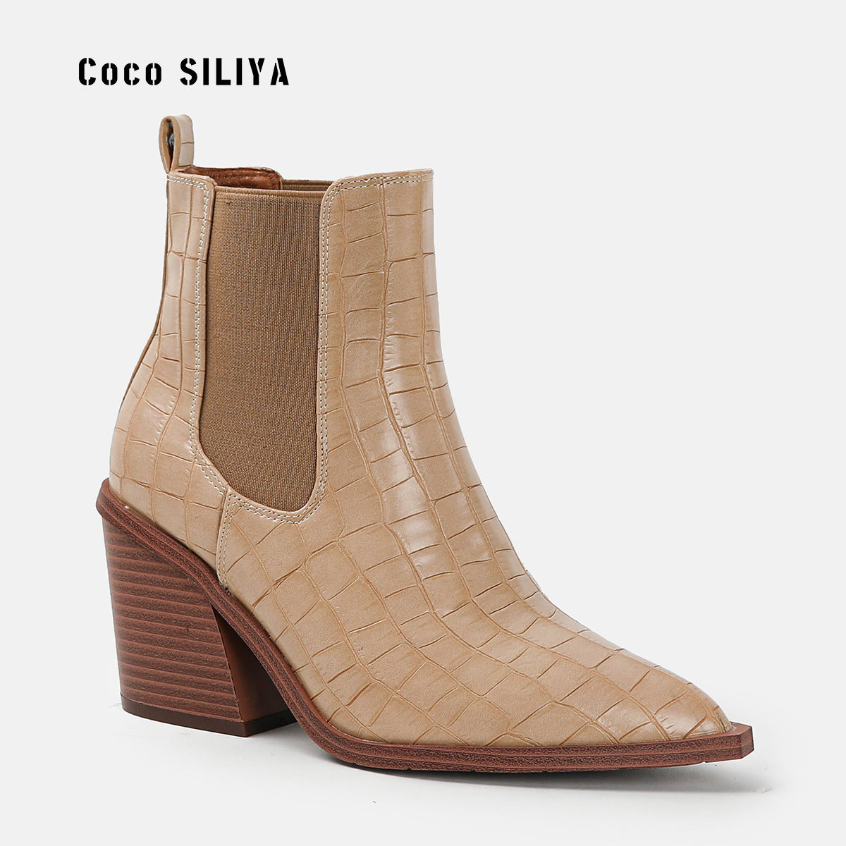 High Heel Chelsea Boots