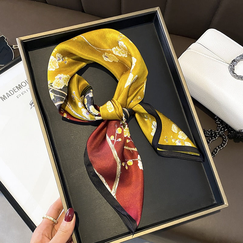 French Silk Square Scarf