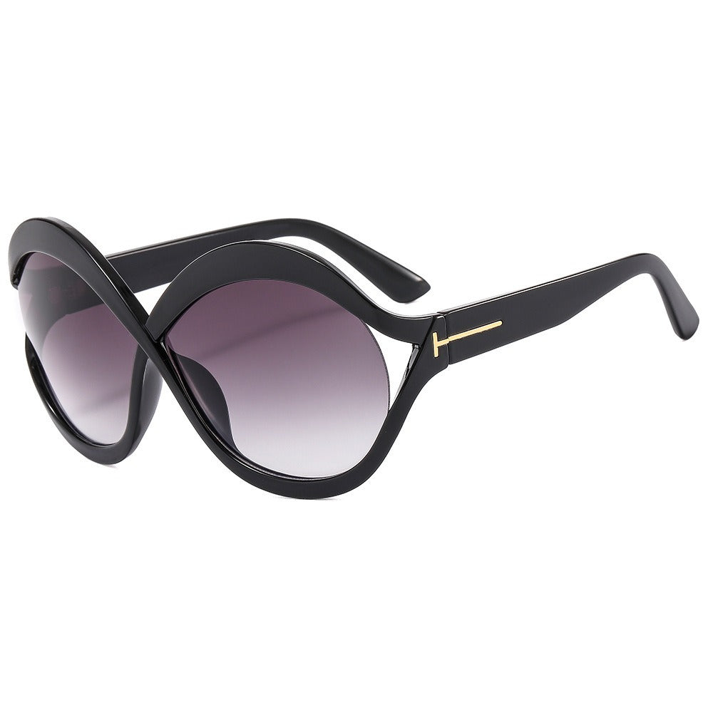 Oversized Leopard Sunglasses