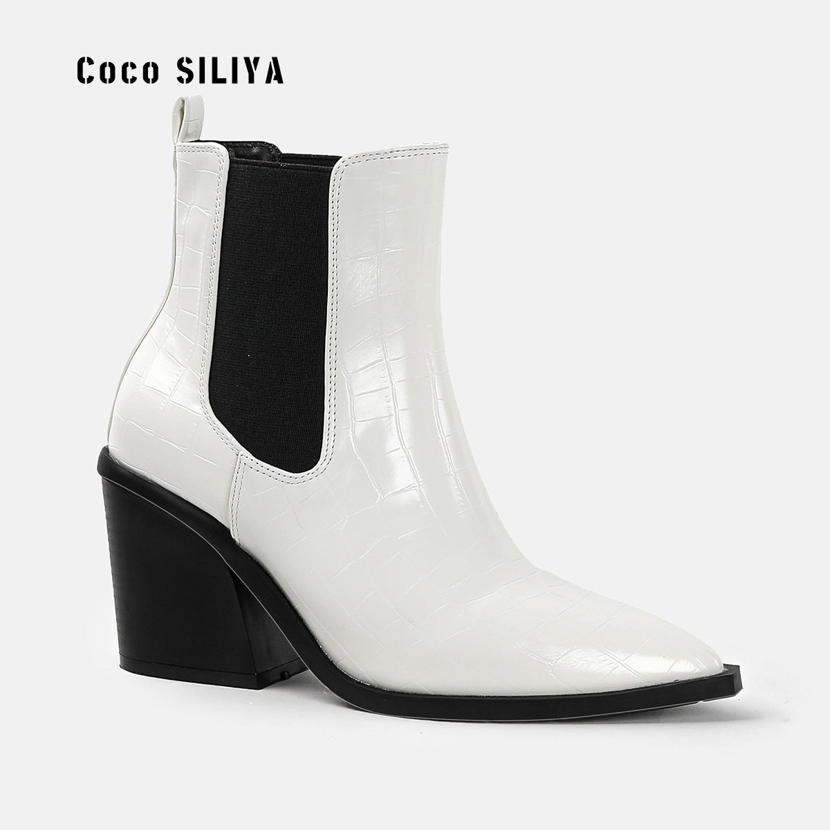 High Heel Chelsea Boots