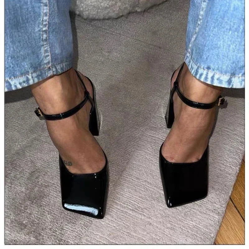Rhinestone Mary Jane Sandals