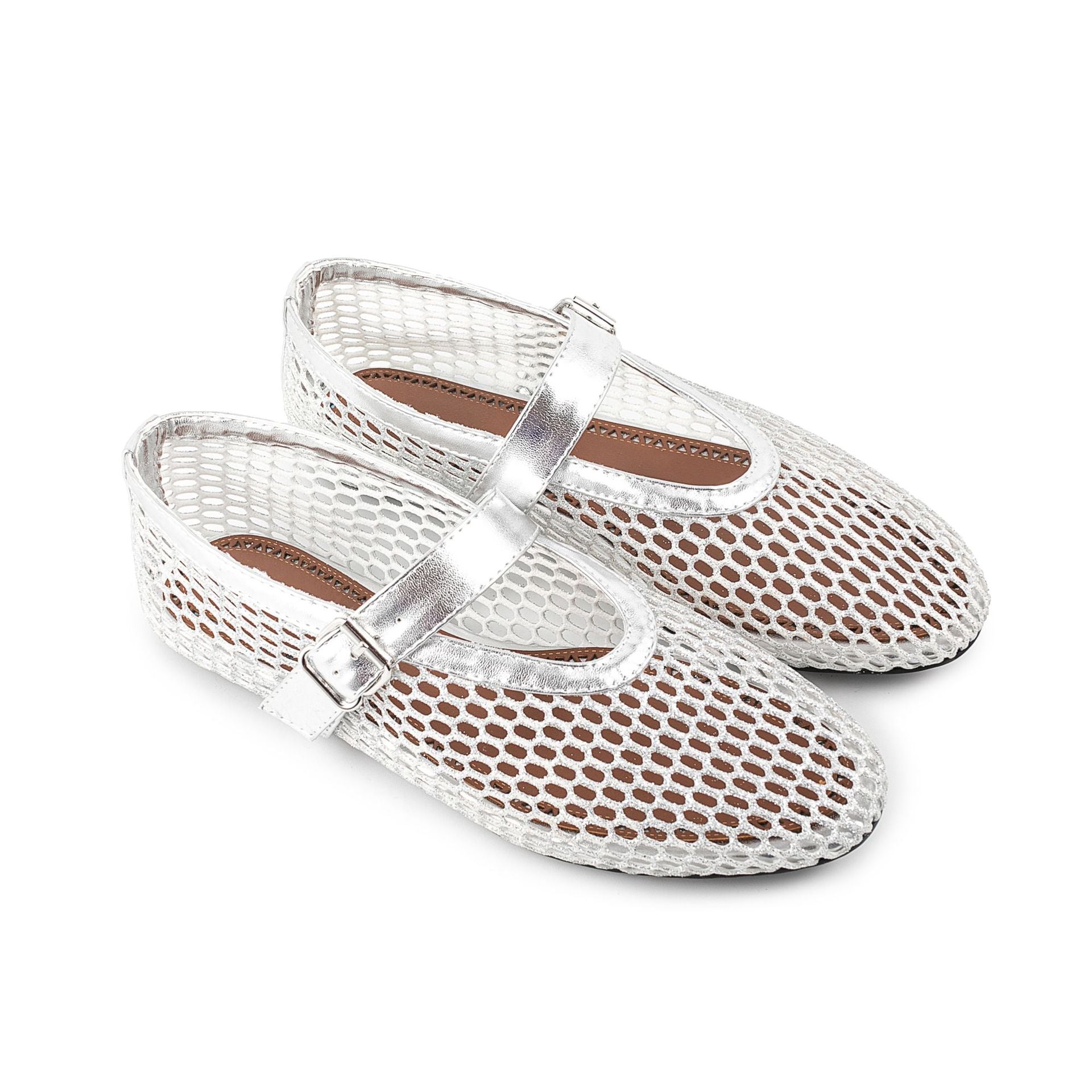 Mary Jane Mesh Ballet Flats