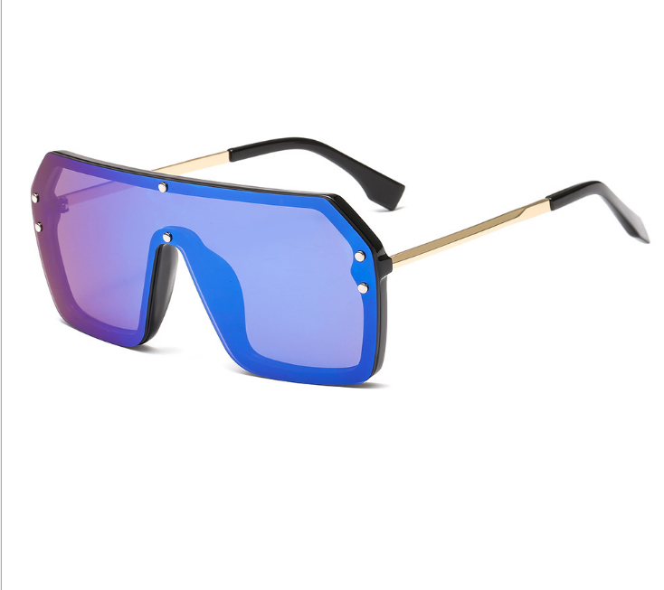 Oversized Shield Visor Sunglasses