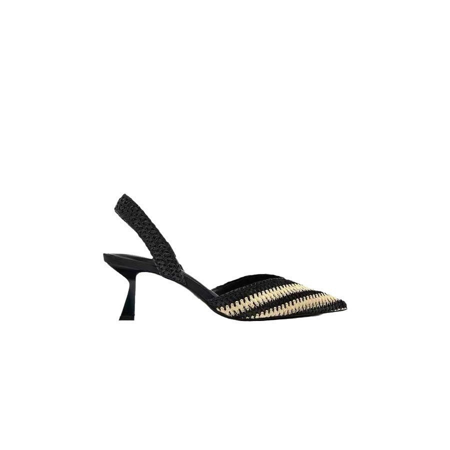 Kitten Heel Slingbacks