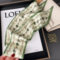 Floral Silk Scarf
