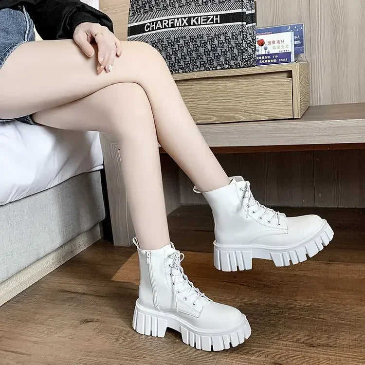Chunky Platform Ankle Boots