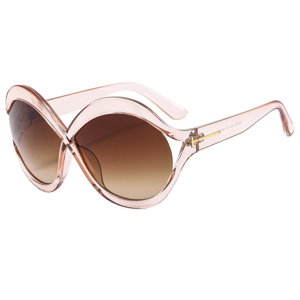 Oversized Leopard Sunglasses