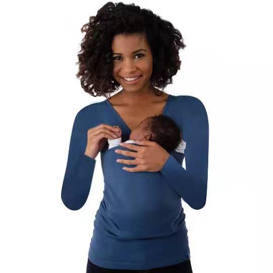 Kangaroo Pocket Maternity Tee