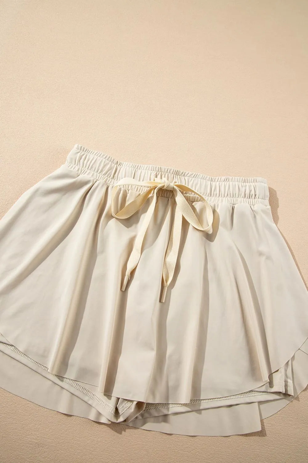 Drawstring Active Skort