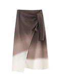 Boho Knotted Long Skirt