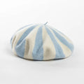 Striped Wool Beret