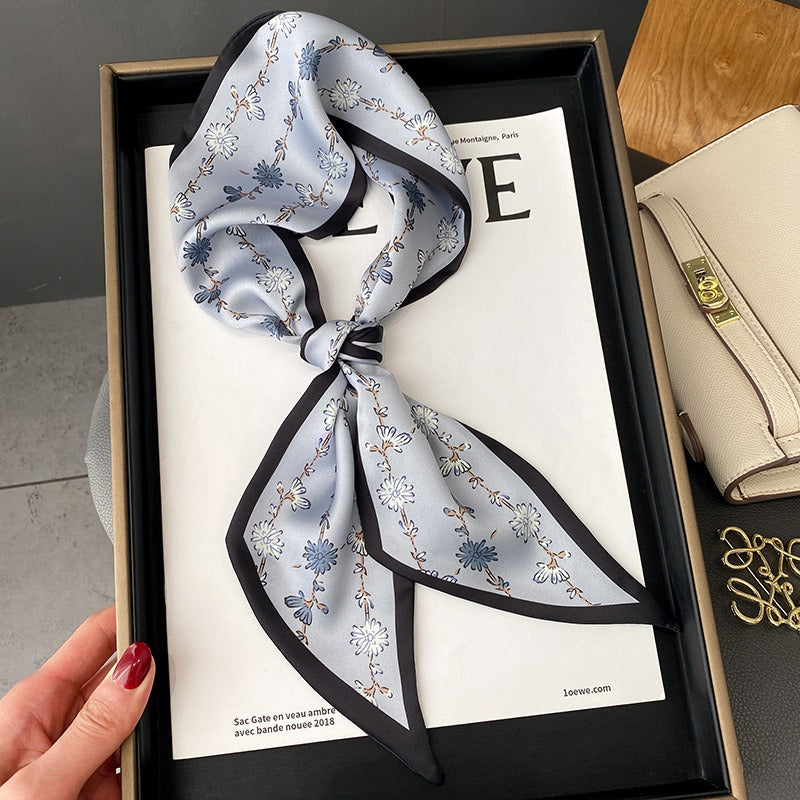 Floral Silk Scarf