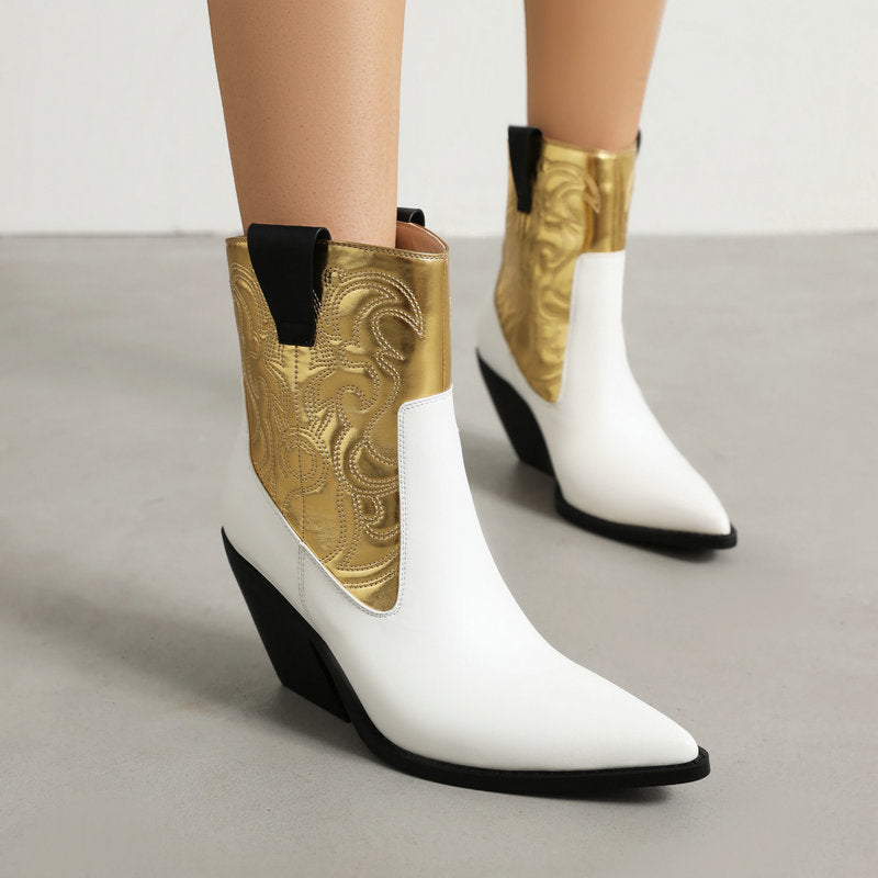 Wedge Chelsea Boots
