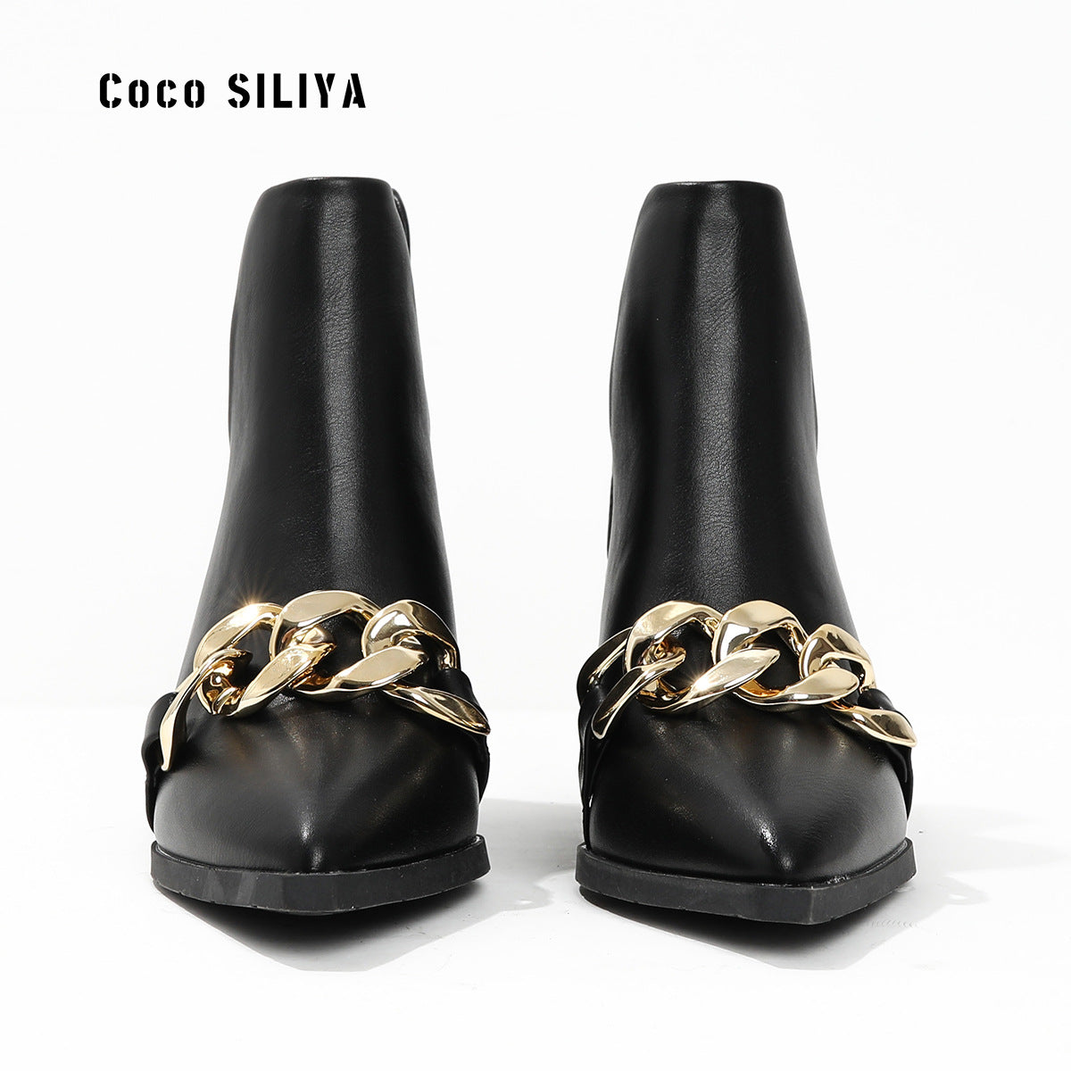 Thick Heel Chelsea Boots