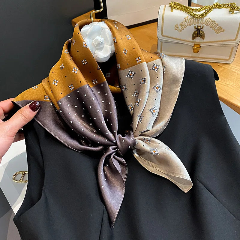 Luxury Silk Scarf Shawl