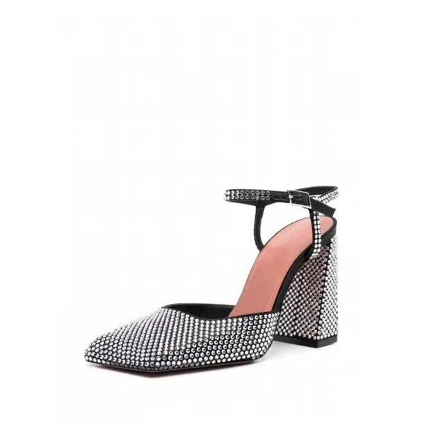 Rhinestone Mary Jane Sandals