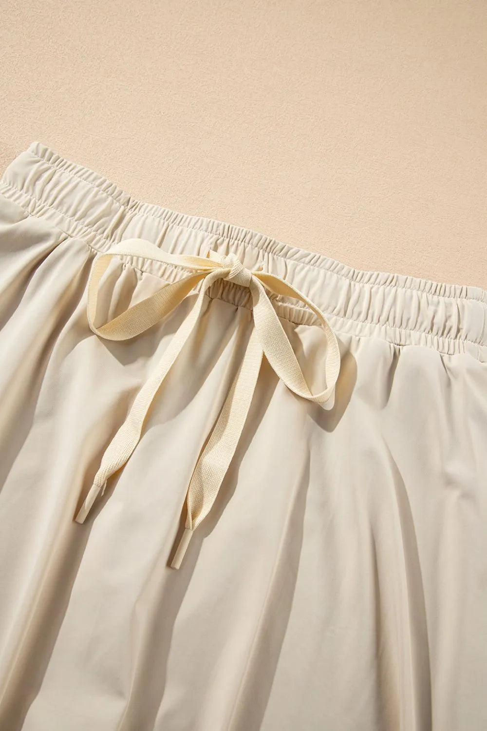 Drawstring Active Skort