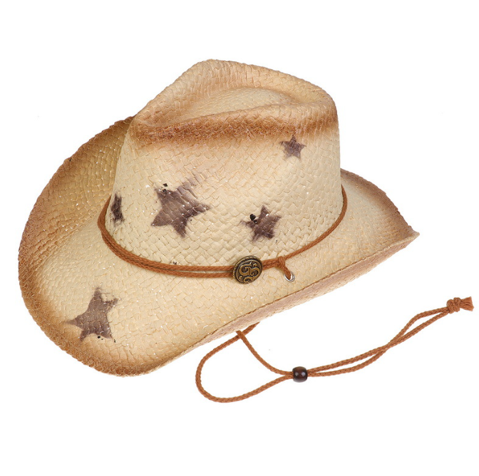 Cowboy Straw Sun Hat