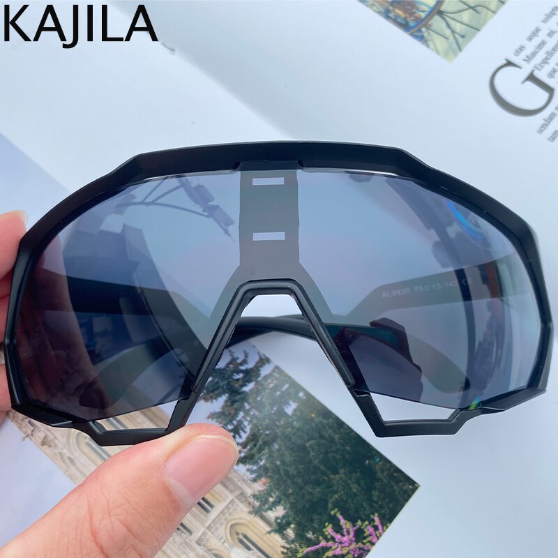 Oversized Shield Sunglasses