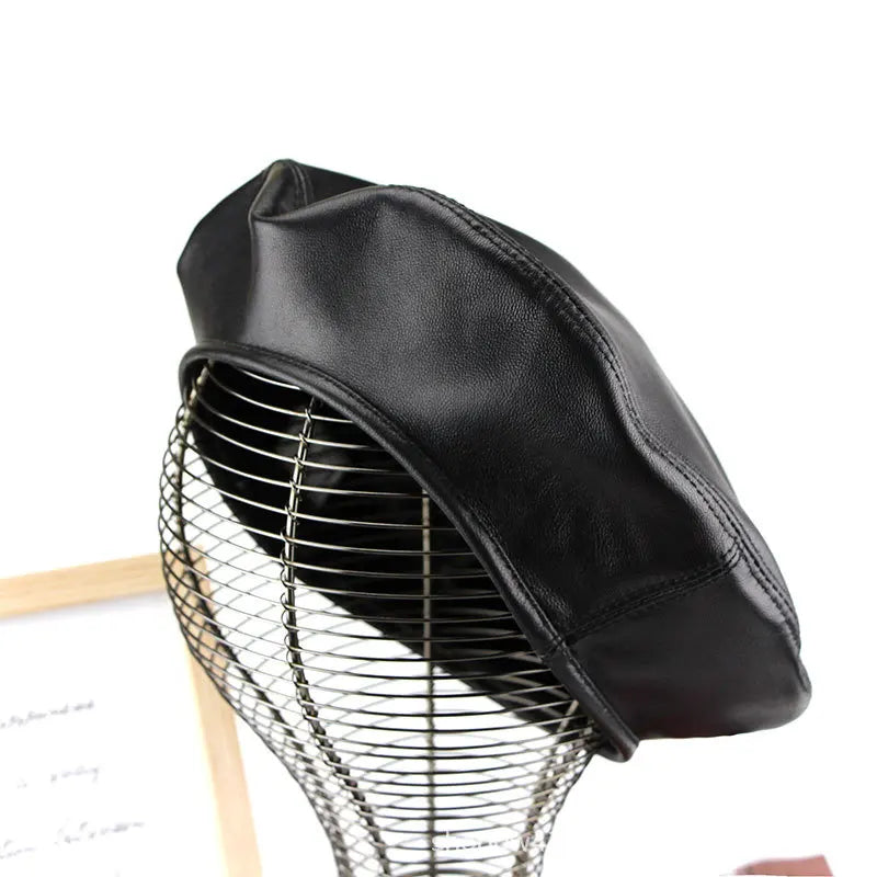 Vintage Sheepskin Beret