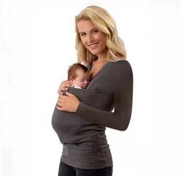 Kangaroo Pocket Maternity Tee