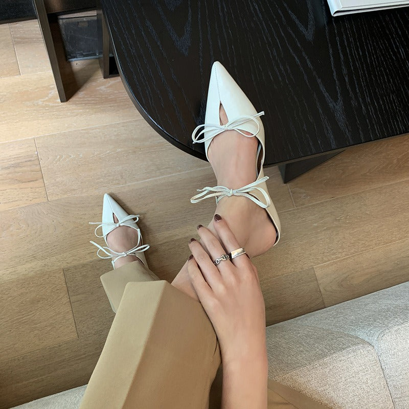 Bow Kitten Heels
