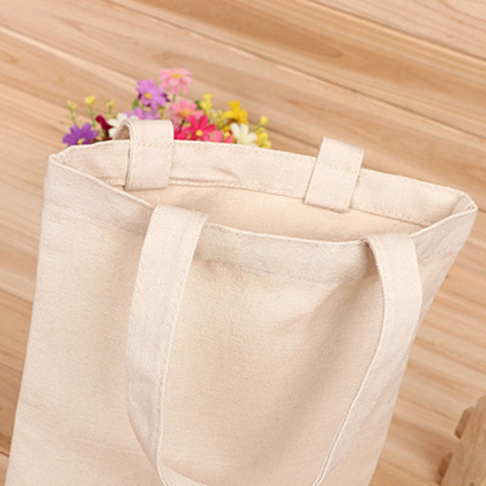 Reusable Shopper Canvas Tote
