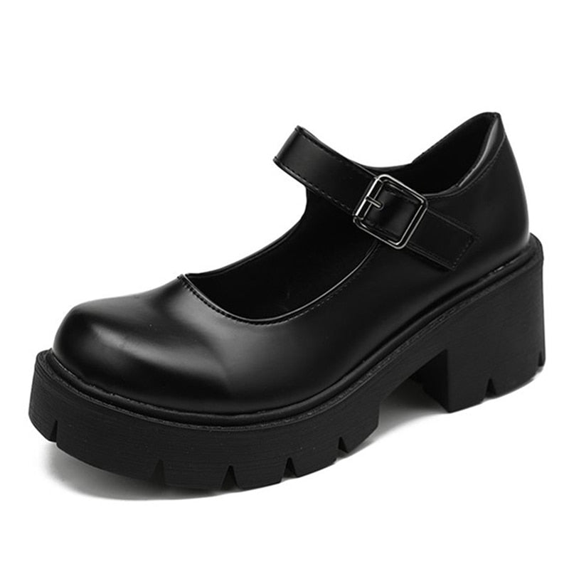 Patent Leather Mary Jane Pumps