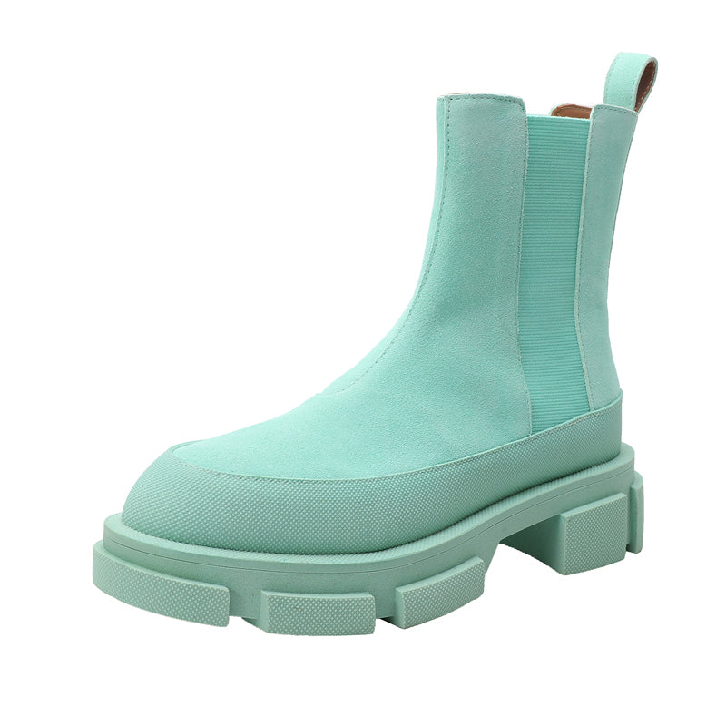 Thick Sole Chelsea Boots