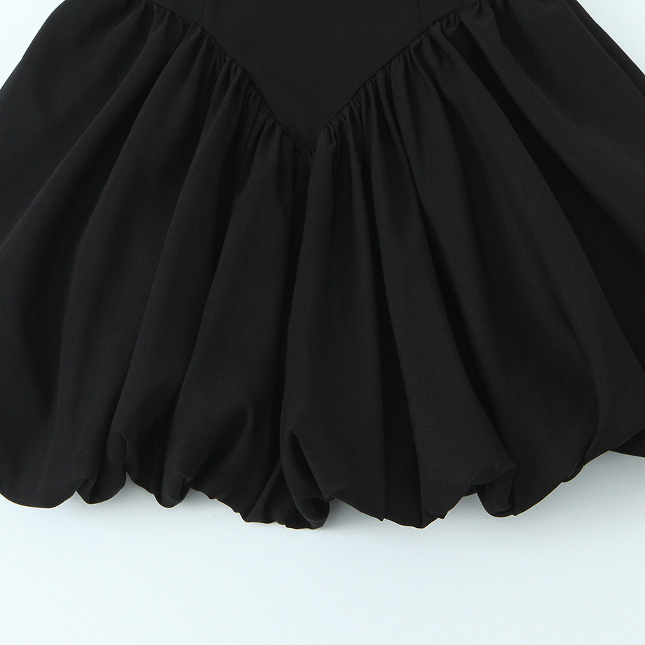 Chic Balloon Mini Dress