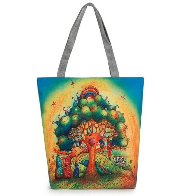 Owl Canvas Tote Bag