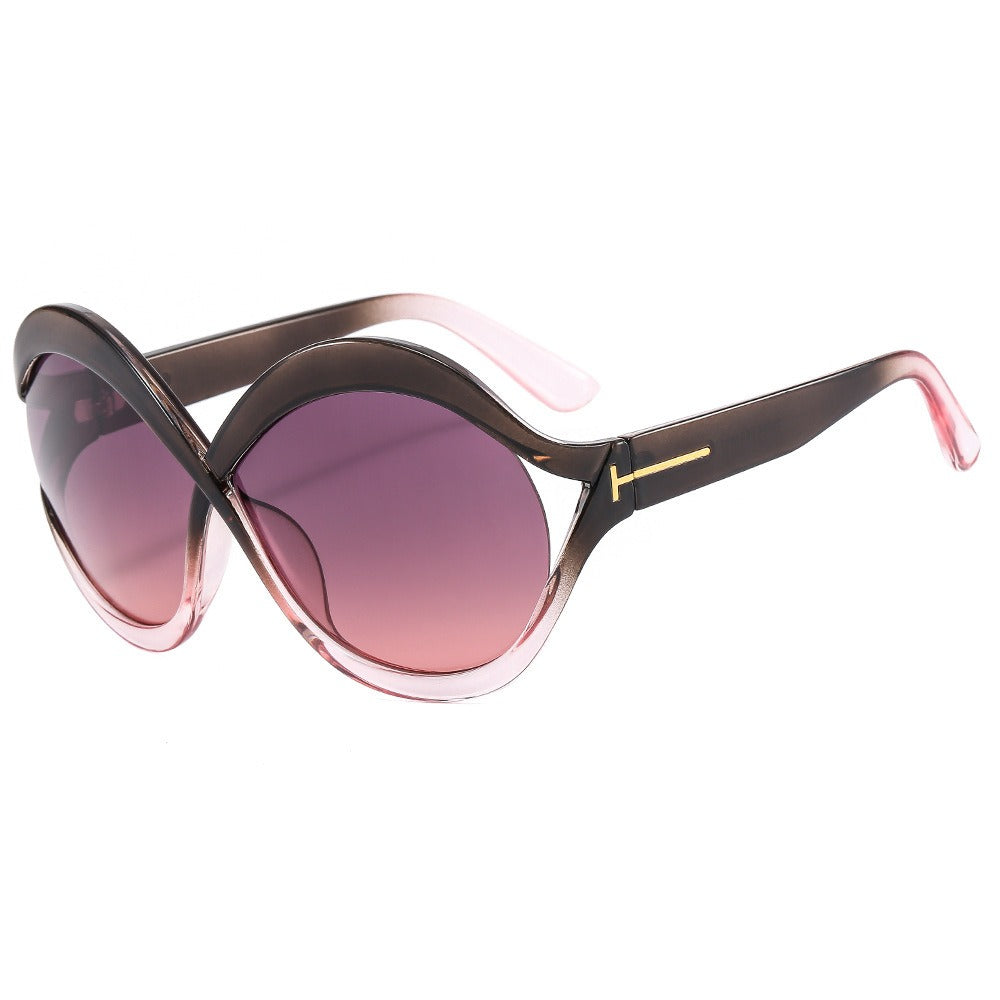 Oversized Leopard Sunglasses