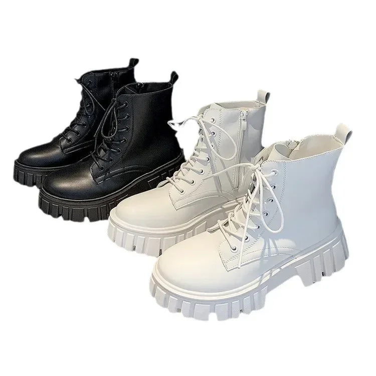 Chunky Platform Ankle Boots