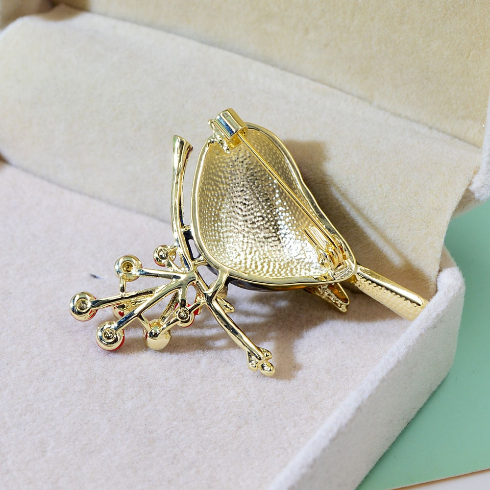 Bird Brooch