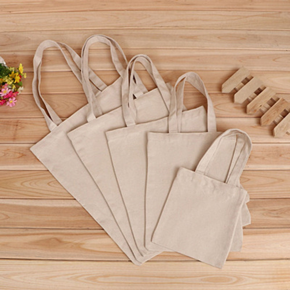 Reusable Shopper Canvas Tote