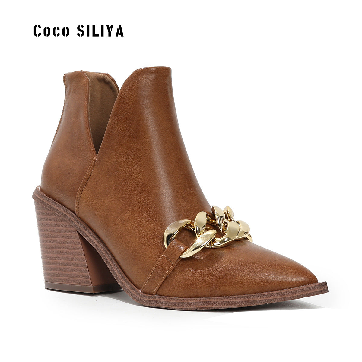 Thick Heel Chelsea Boots