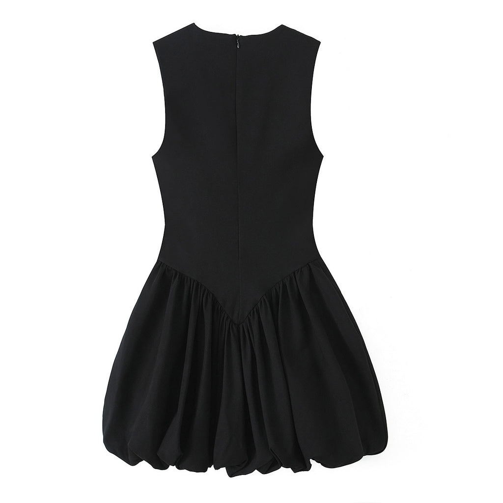 Chic Balloon Mini Dress