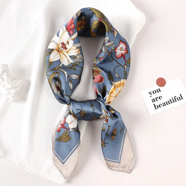 Luxury Silk Scarf Shawl